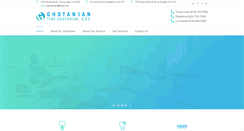 Desktop Screenshot of drtinaghotanian.com